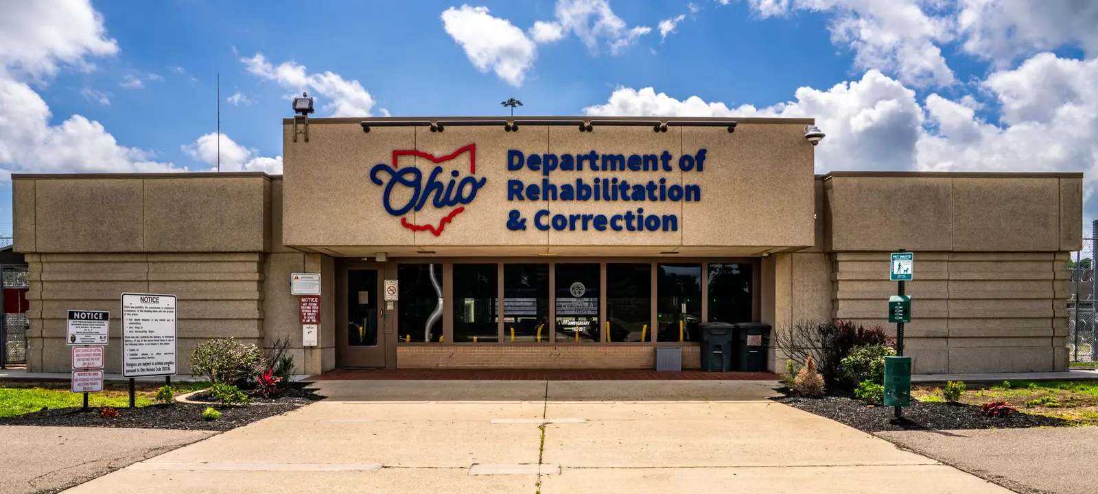 Ross Correctional Institution entrance